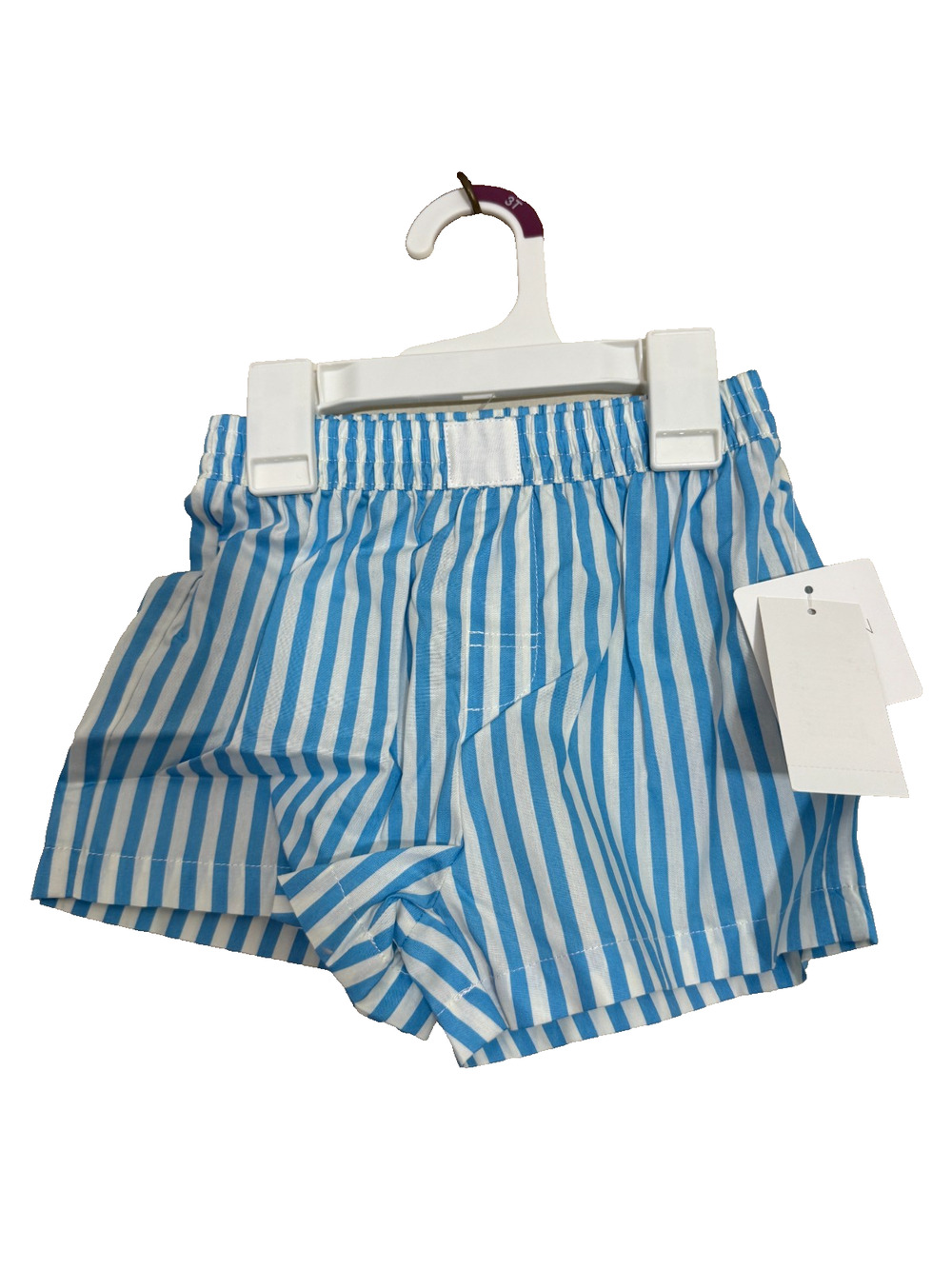 Grayson Mini Toddler Girls' Striped Shorts Blue 3T NWT Pull On
